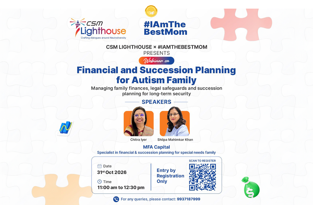 Webinar on Financial and Succession Planning for Autism Family